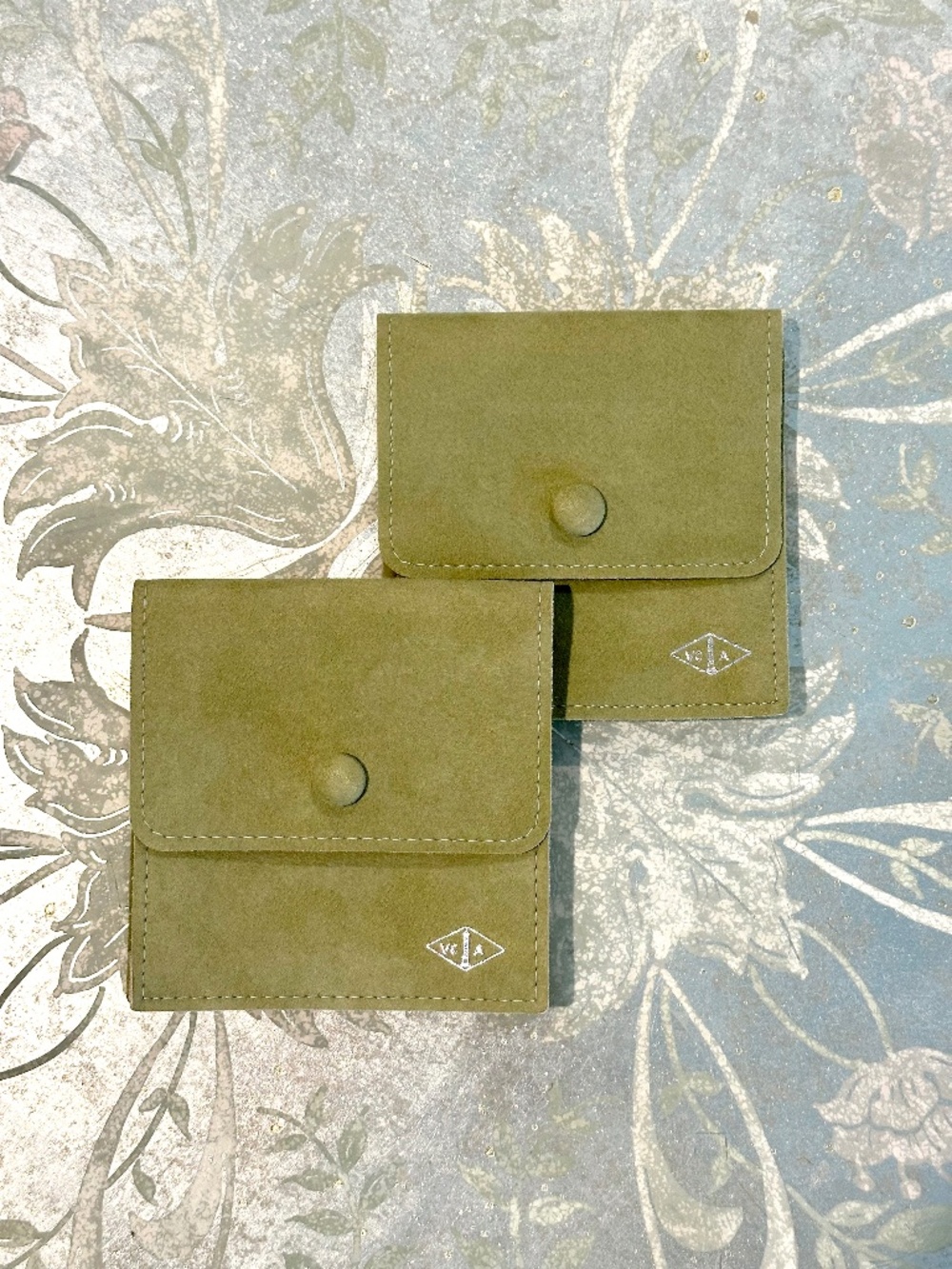 Van Cleef & Arpels Pair of Ring Travel Pouches